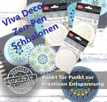 Viva Decor Zen Pen Schbalonen Set 3 pcs., various designs